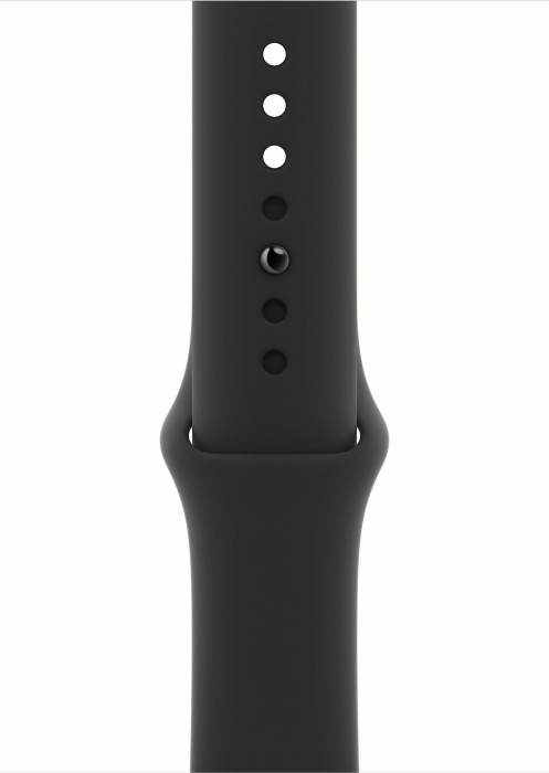 Apple Watch SE (GPS) 44mm space grau mit Sportarmband schwarz