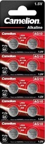 Camelion Alkaline AG10 (LR54/LR1130), 10er-Pack