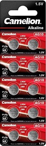 Camelion Alkaline AG10 (LR54/LR1130), 10er-Pack