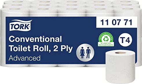 Tork T4 Advanced 2 warstwy papier toaletowy biały, 30 rolki