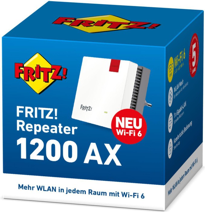 AVM FRITZ!Repeater 1200 AX, International