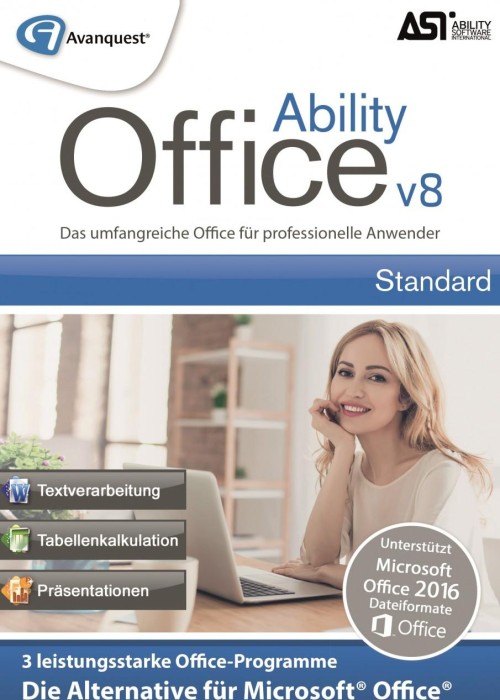 Avanquest Ability Office 8, ESD (niemiecki) (PC)