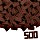 Simba Toys Blox 500 sztuk 8 Steine brązowy (104114548)