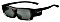 Sharp AN-3DG20 B okulary 3D czarny