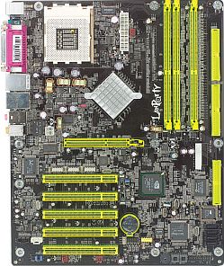 DFI LANparty NFII Ultra B, nForce2 Ultra 400 (dual PC-3200 DDR)