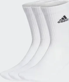 adidas Cushioned Crew Socken weiß/schwarz, 3 Paar