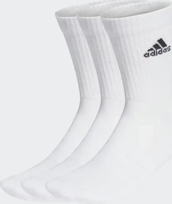 adidas Cushioned Crew Socken weiß/schwarz, 3 Paar
