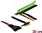 DeLOCK PCIe Riser Karte mit flexiblem Kabel x1 > x16, 30cm (85762)