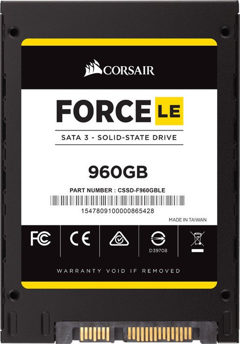Corsair Force LE 960GB, 2.5"/SATA 6Gb/s