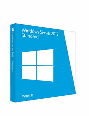 Microsoft Windows Server 2012 64Bit Standard OEM/DSP/SB, 2 Procesory, labeled (niemiecki) (PC)