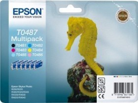 Epson Tinte T0487/T0481BA/T0481A0 Multipack