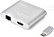 Digitus USB-C auf HDMI Multiport Adapter silber/weiß (DA-70847)