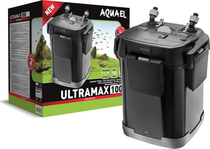 Aquael Ultramax - Aquarium Außenfilter mit getrennt zugänglicher Vorfilterkammer