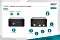 Digitus KVM-Switch, 2-Port, Dual-Display, 4K, DisplayPort, 2-fach KVM-Switch Vorschaubild