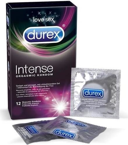 Durex Intense Orgasmic, 12 sztuk