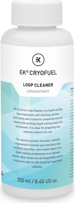 250ml EK Water Blocks EK-CryoFuel Loop Cleaner Konzentrat Reinigungsmittel klar