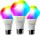 nanoleaf Essentials LED Smart Bulb 9W E27, 3er-Pack (NL45-0800WT240E27-3PK)