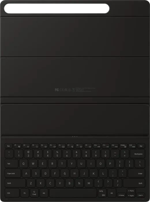 Samsung EF-DX810 Book Cover Keyboard Slim für Galaxy Tab S9+ / S9 FE+, schwarz, DE