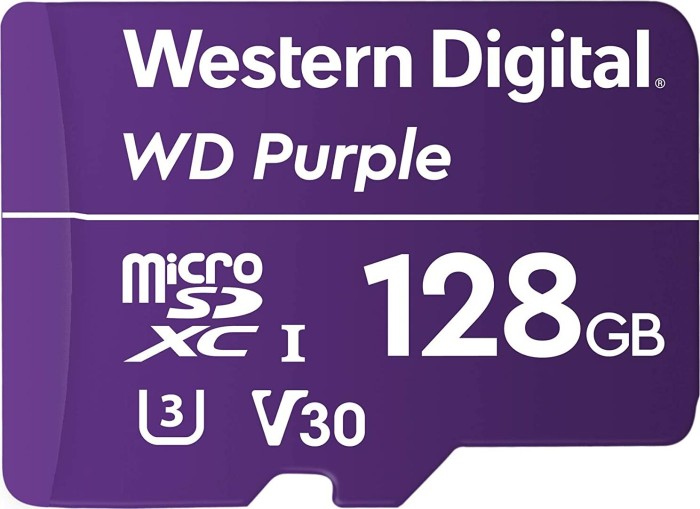Western Digital WD Purple, microSD UHS-I U1, Rev-A