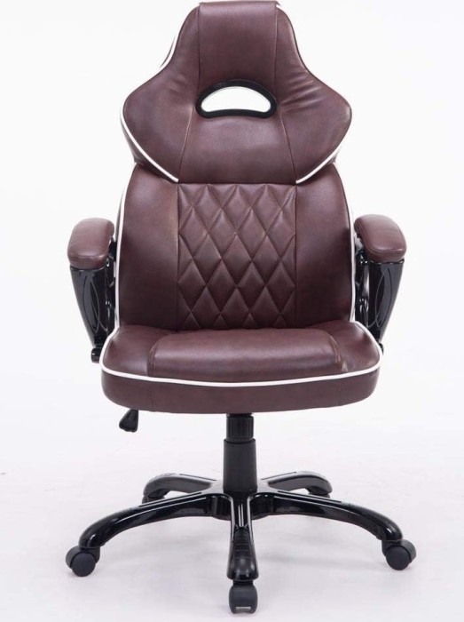 CLP BIG XXX sztuczna skóra fotel biurowy, czerwony bordeaux