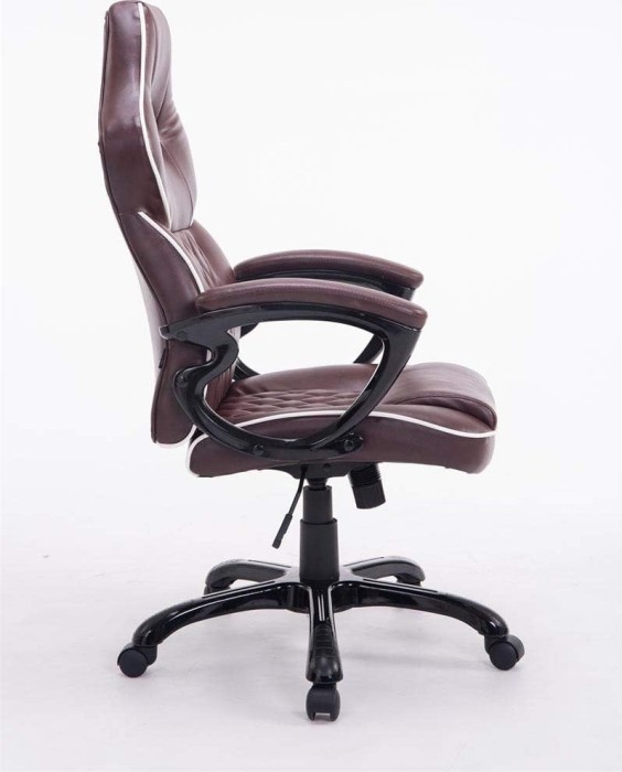 CLP BIG XXX sztuczna skóra fotel biurowy, czerwony bordeaux
