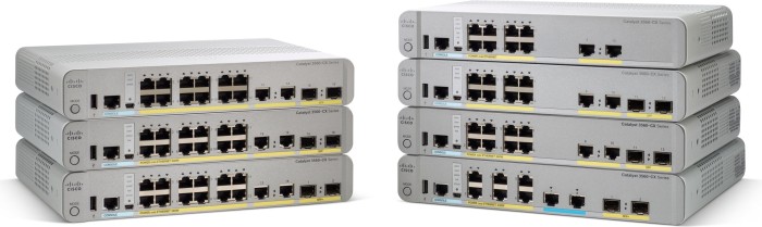 Cisco Catalyst 3560-CX Compact IP Base Desktop Gigabit Managed switch, 10x RJ-45, 2x SFP, 240W PoE+