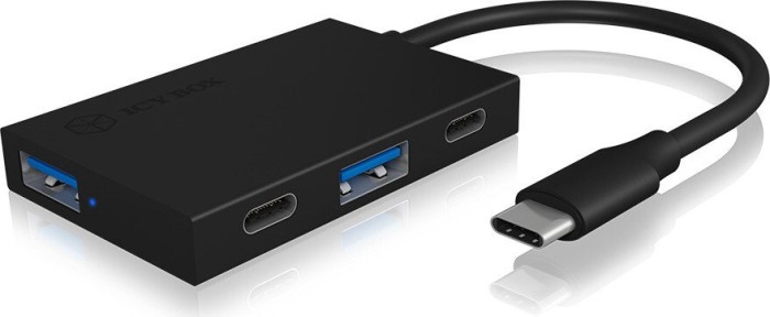 RaidSonic Icy Box IB-HUB1427-C31 hub USB, 2x USB-C 3.1, 2x USB-A 3.1, USB-C 3.1 [wtyczka]