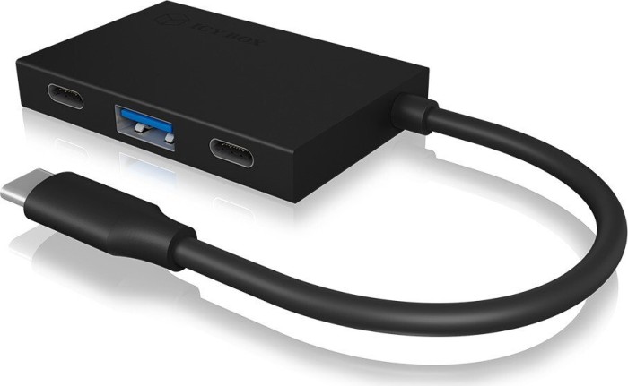 RaidSonic Icy Box IB-HUB1427-C31 hub USB, 2x USB-C 3.1, 2x USB-A 3.1, USB-C 3.1 [wtyczka]