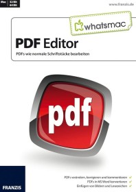 Franzis PDF Editor - WhatsMac (deutsch) (MAC)