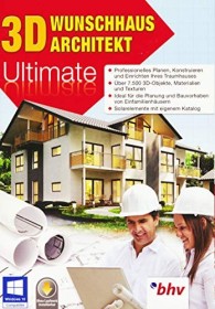 bhv 3D Wunschhaus Architekt 9.0 Ultimate (deutsch) (PC)