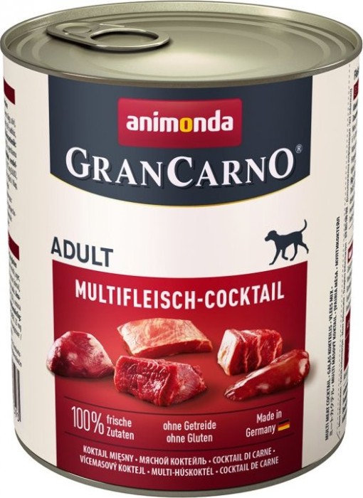 animonda GranCarno Dose Fleisch pur Adult Multifleisch-Cocktail 800g