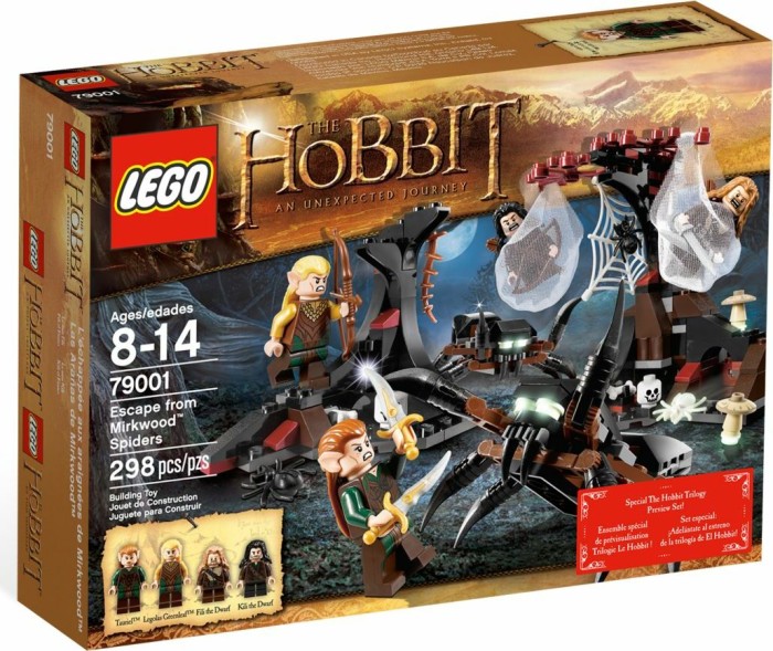 LEGO Der Hobbit - Flucht vor den Mirkwood Spinnen