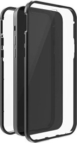 Black Rock 360° Glass Case für Apple iPhone 12 Mini transparent/schwarz