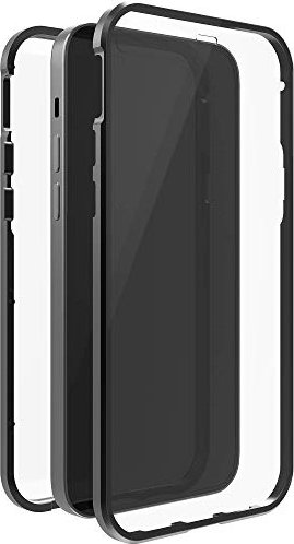 Black Rock 360° Glass Case für Apple iPhone 12 Mini transparent/schwarz