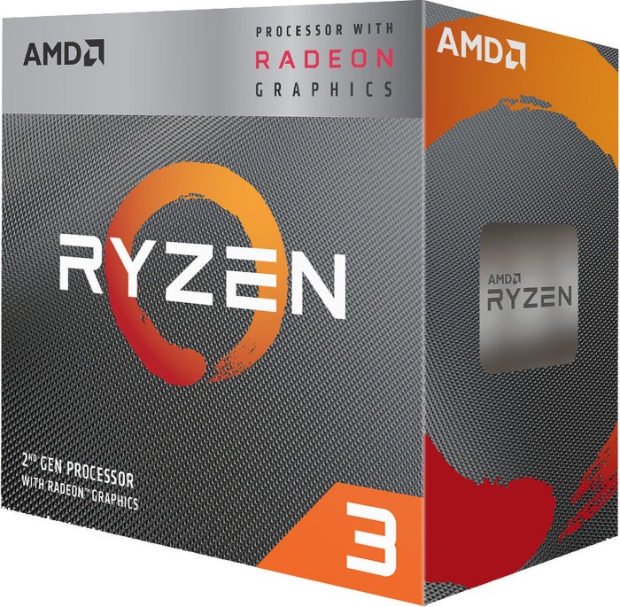 AMD Ryzen 3 3200G, 4C/4T, 3.60-4.00GHz, boxed