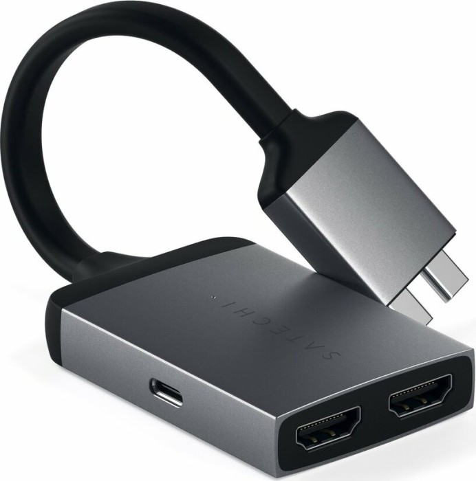 Satechi 4K 60Hz 2x USB-C auf Dual HDMI Adapter