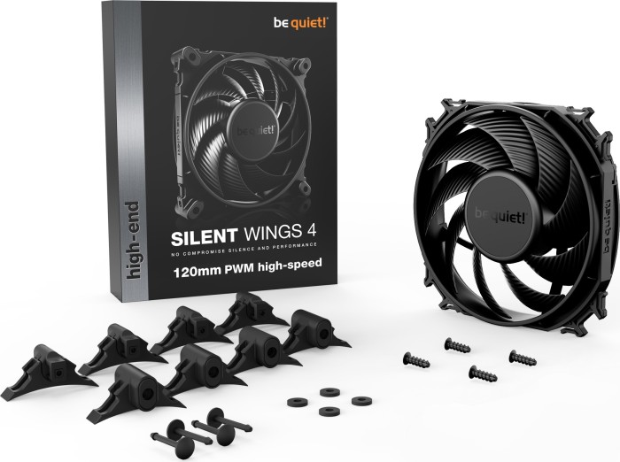 be quiet! silent Wings 4 PWM High-Speed, 120mm