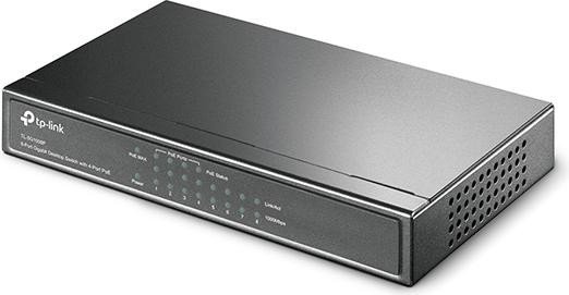 TP-Link TL-SG1000 Desktop Gigabit Switch, 8x RJ-45, PoE+