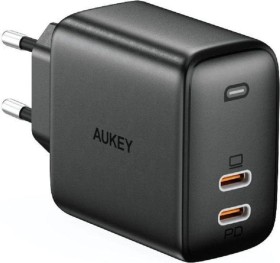 Aukey PA-B4 Omnia Duo 65W Dual-Port PD Charger with Dynamic Detect schwarz