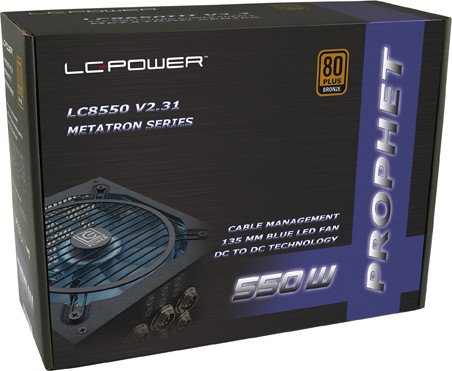 LC-Power LC8550 Metatron Prophet 550W ATX 2.31
