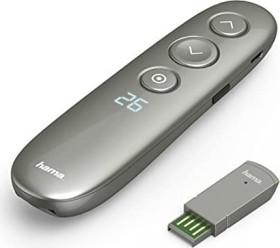 Hama Spot-Pointer 8in1 Wireless Presenter dunkelgrau, USB