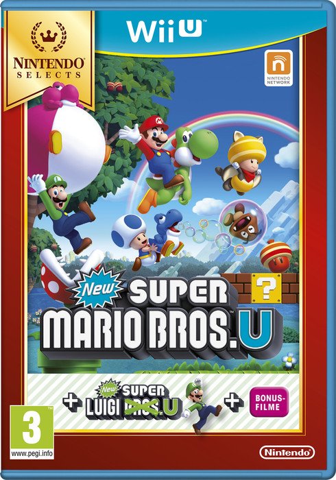 New Super Mario Bros U & New Super Luigi U (WiiU)
