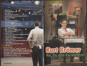 Kurt Krömer - Na, du alte Kackbratze live (DVD)