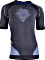 UYN Evolutyon Melange Shirt krótki rękaw anthracite melange/blue/yellow shiny (męskie) (U100049-G976)