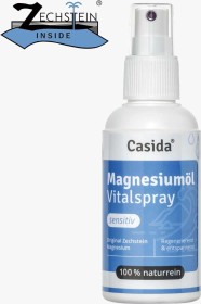 Casida Magnesiumöl Vitalspray Zechstein, 100ml
