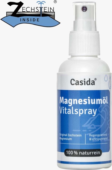 Casida Magnesiumöl Vitalspray, 100ml