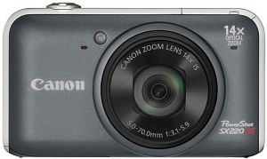 Canon PowerShot SX220 HS szary