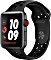 Apple Watch Nike+ Series 3 (GPS) Aluminium 42mm grau mit Sportarmband anthrazit/schwarz (MQL42ZD/A)