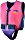 Konfidence life jacket purple/pink (Junior) (YSJ038-10)