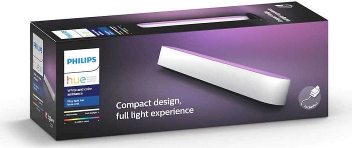 Philips Hue White and Color Ambiance Play Starter-Kit weiß